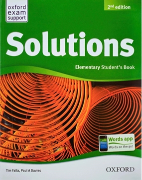 تصویر  (New Solutions Elementary (SB+WB+CD+DVD