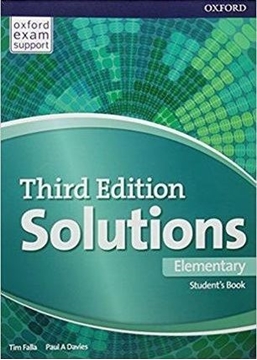تصویر  Solutions Elementary 3rd Edition