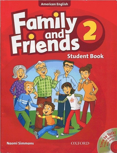 تصویر  (American Family and Friends 2 (SB+WB+CD