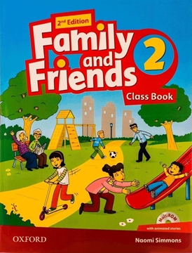 تصویر  Family and Friends 2 (2nd) SB+WB+CD