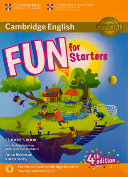 تصویر  Fun for Starters Students Book 4th+Home Fun Booklet 2+CD