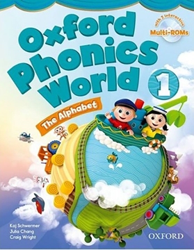 تصویر  (Oxford Phonics World 1 (SB+WB+DVD