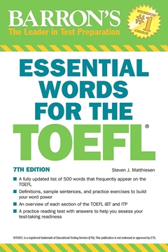 Essential Words for the TOEFL 7th+CD