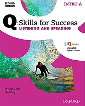 تصویر  Q Skills for Success Intro Listening and Speaking 2nd+CD