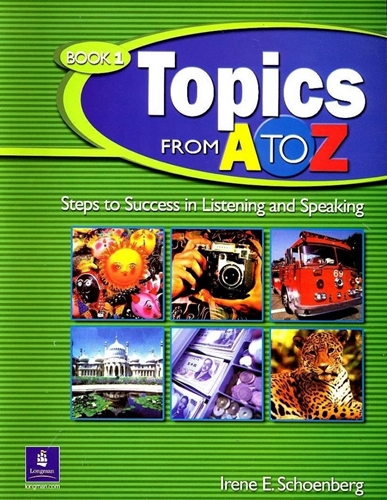تصویر  Topics from A to Z Book 1 with CD
