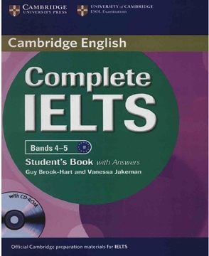 Cambridge English Complete IELTS B1 (4-5) SB+WB+2CD