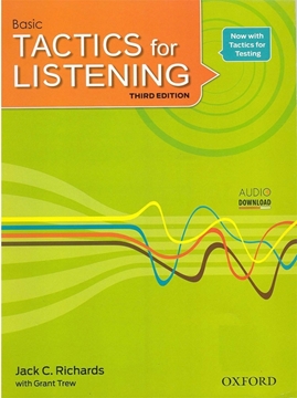 تصویر  (Basic Tactics for Listening (Worksheets+Audio Script Book+CD