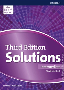 تصویر  Solutions 3rd Intermediate SB+WB+DVD