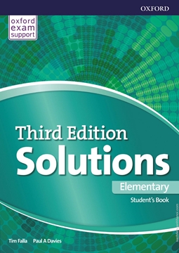 تصویر  Solutions 3rd Elementary SB+WB+DVD