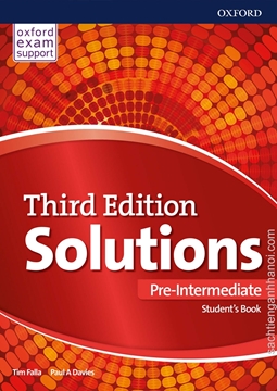 تصویر  Solutions 3rd pre-intermediate SB+WB+DVD