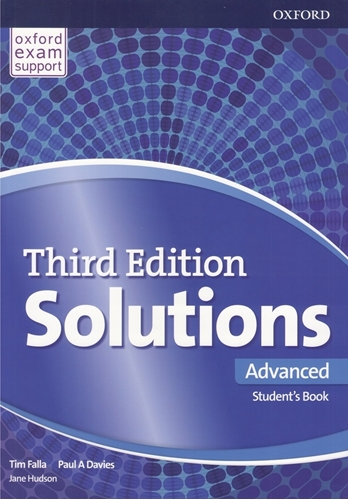 تصویر  Solutions 3rd Advanced SB+WB+DVD