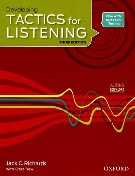 تصویر  (Developing Tactics for Listening (Worksheets+Audio Script Book+CD