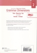 تصویر  Grammar Dimensions 2+Workbook