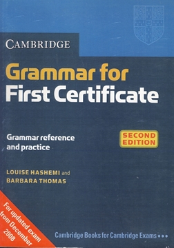 تصویر  Grammar for First Certificate
