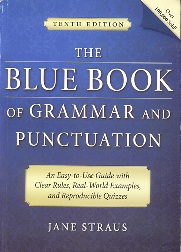 تصویر  Oxford The Blue book of Grammar and Punctuation