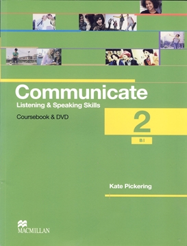 تصویر  Communicate  Listening and Speaking 2 +DVD