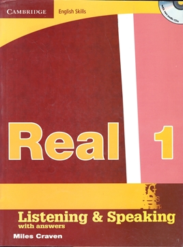 تصویر  Real listening and speaking 1+CD