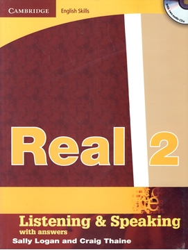 تصویر  Real listening and speaking 2+CD