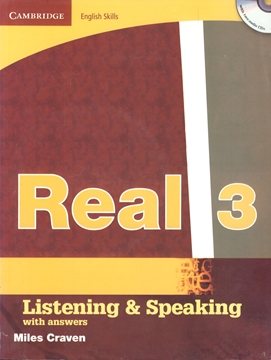 تصویر  Real listening and speaking 3+CD