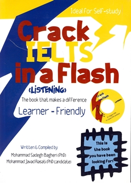تصویر  Crack IELTS in a Flash Listening+CD