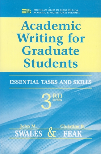 تصویر  Academic Writing for Graduate Students Third Edition
