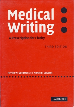 تصویر  Medical Writing 3rd Edition
