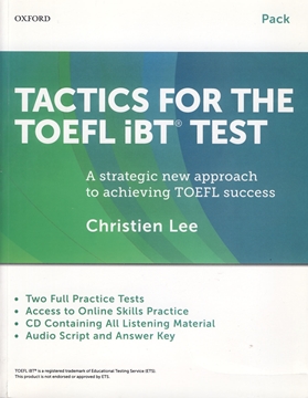 تصویر  Tactics For The TOEFL IBT Test+Booklet+CD