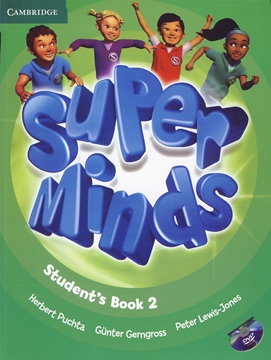 تصویر  Super Minds 2 SB+WB+CD+DVD