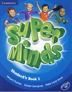 تصویر  Super Minds 1+Workbook+ CD+DVD