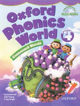 تصویر  Oxford Phonics World 4 +Workbook+CD