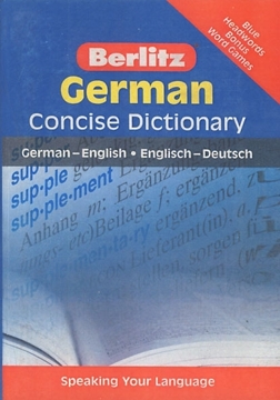 تصویر  German Concise Dictionary