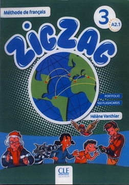 تصویر  ZigZag 3+Cahier D 'activites+CD