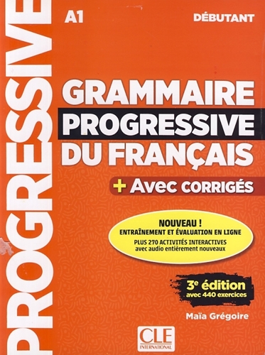 تصویر  Grammaire Progressive du Francais debutant-A1+CD