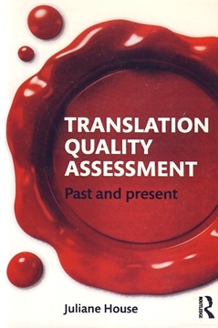 تصویر  Translation Quality Assessment Past and Present