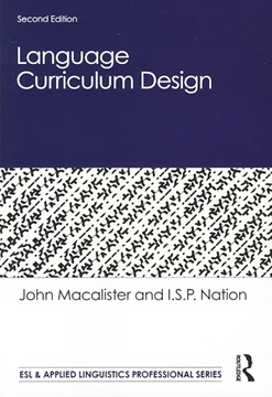تصویر  Language Curriculum Design 2nd Edition