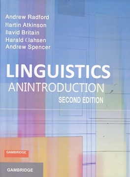 تصویر  Linguistics: An Introduction