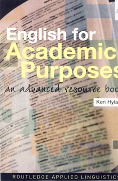 تصویر  English for Academic Purposes an Advanced resource book