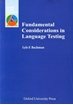 تصویر  Fundamental Considerations in Language Testing
