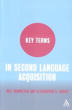 تصویر  Key Terms in Second Language Acquisition 1st edition