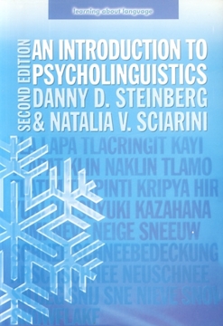 تصویر  An Introduction To Psycholinguistics-second Edition