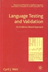 تصویر  Language Testing and Validation an Evidence-Based Approach