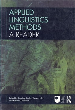 تصویر  Applied Linguistics Methods: A Reader