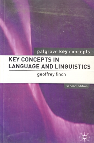 تصویر  Key Concepts in Language and Linguistics