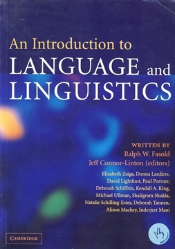 تصویر  An Introduction to Language and Linguistics