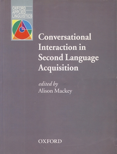تصویر  Conversational Interaction in Second Language Acquisition