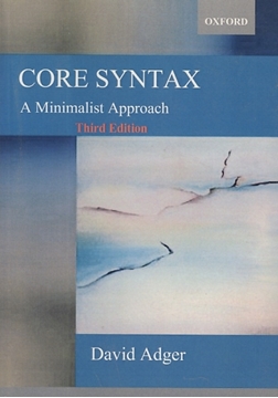 تصویر  Core Synyax  A Minimalist Approach-third Edition