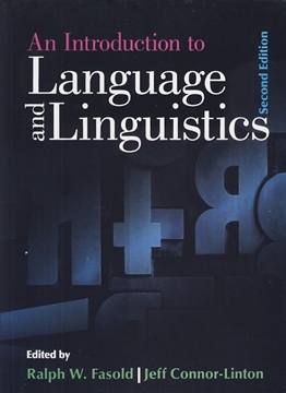 تصویر  An Introduction to Language and Linguistics-Second Edition
