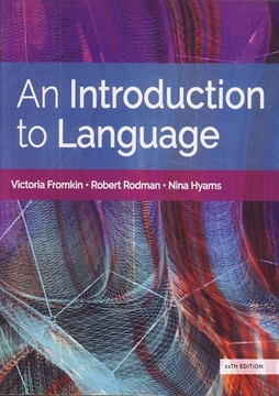تصویر  An Introduction to Language -11th edition