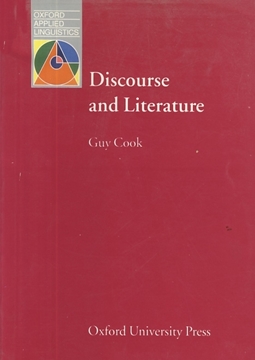 تصویر  Discourse and Literature