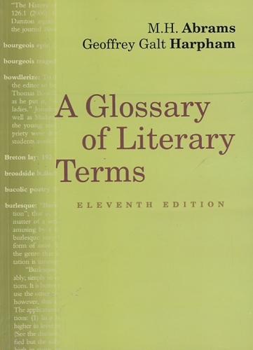 تصویر  A Glossary of Literary Terms- Eleventh Edition
